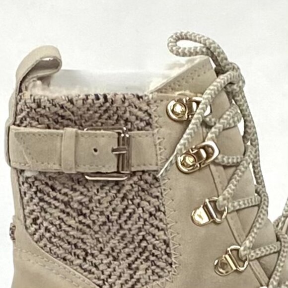 Sam Edelman Tenlee Suede Leather Lace-Up Lug Sole Hiker Boot 7 - Picture 5 of 12